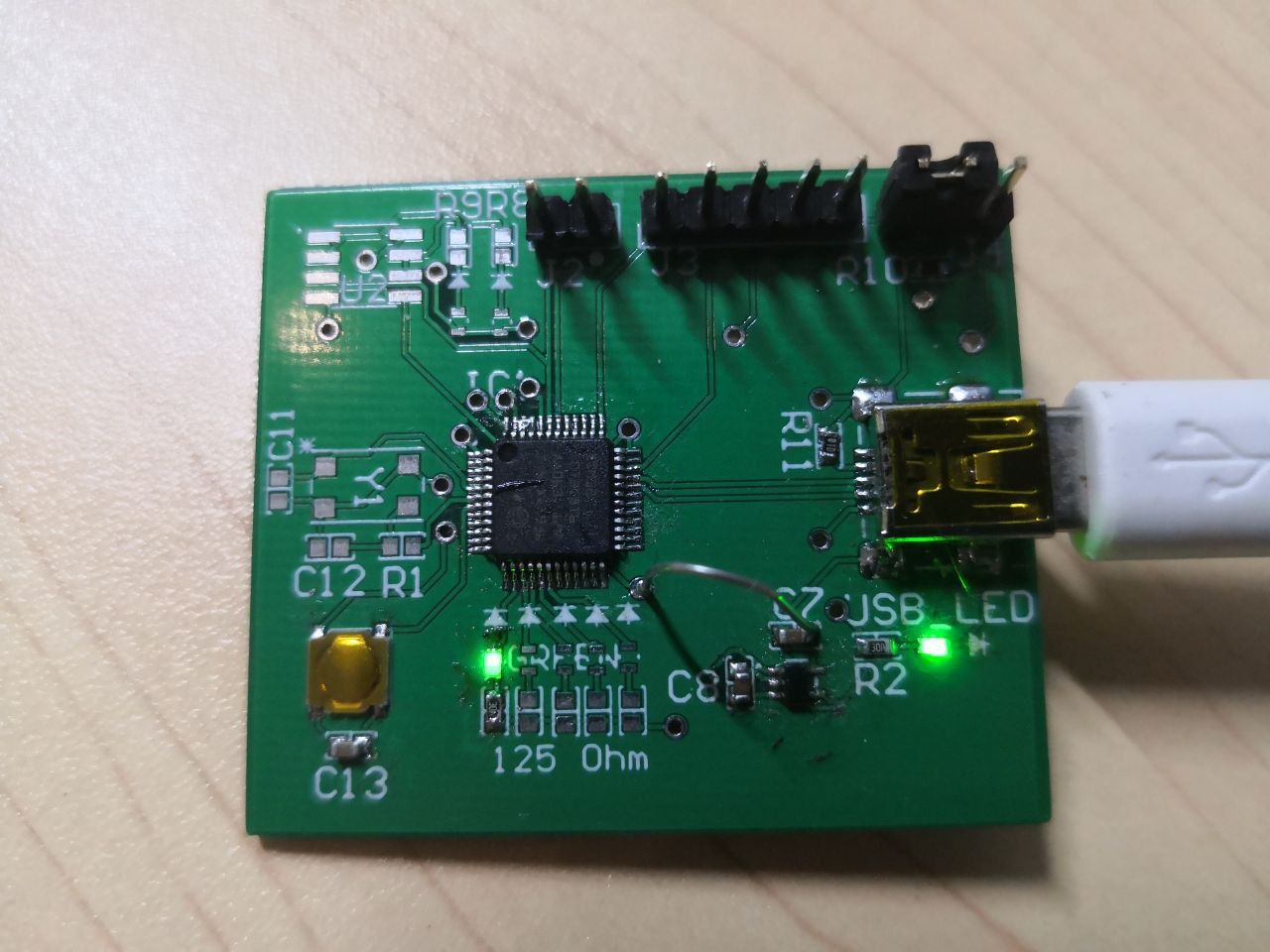 USB Explorations - First STM32 Prototype